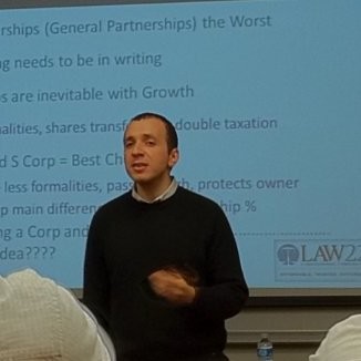 First slide