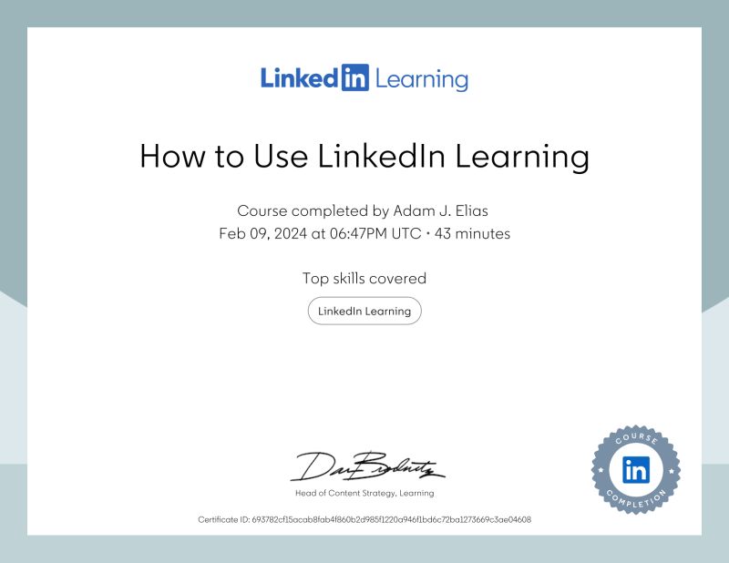 First slide
