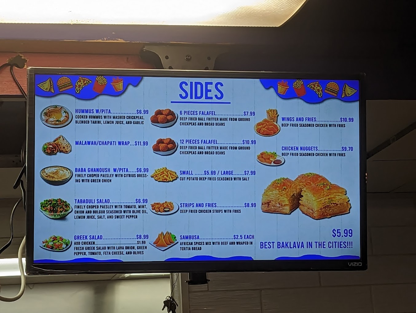 First slide